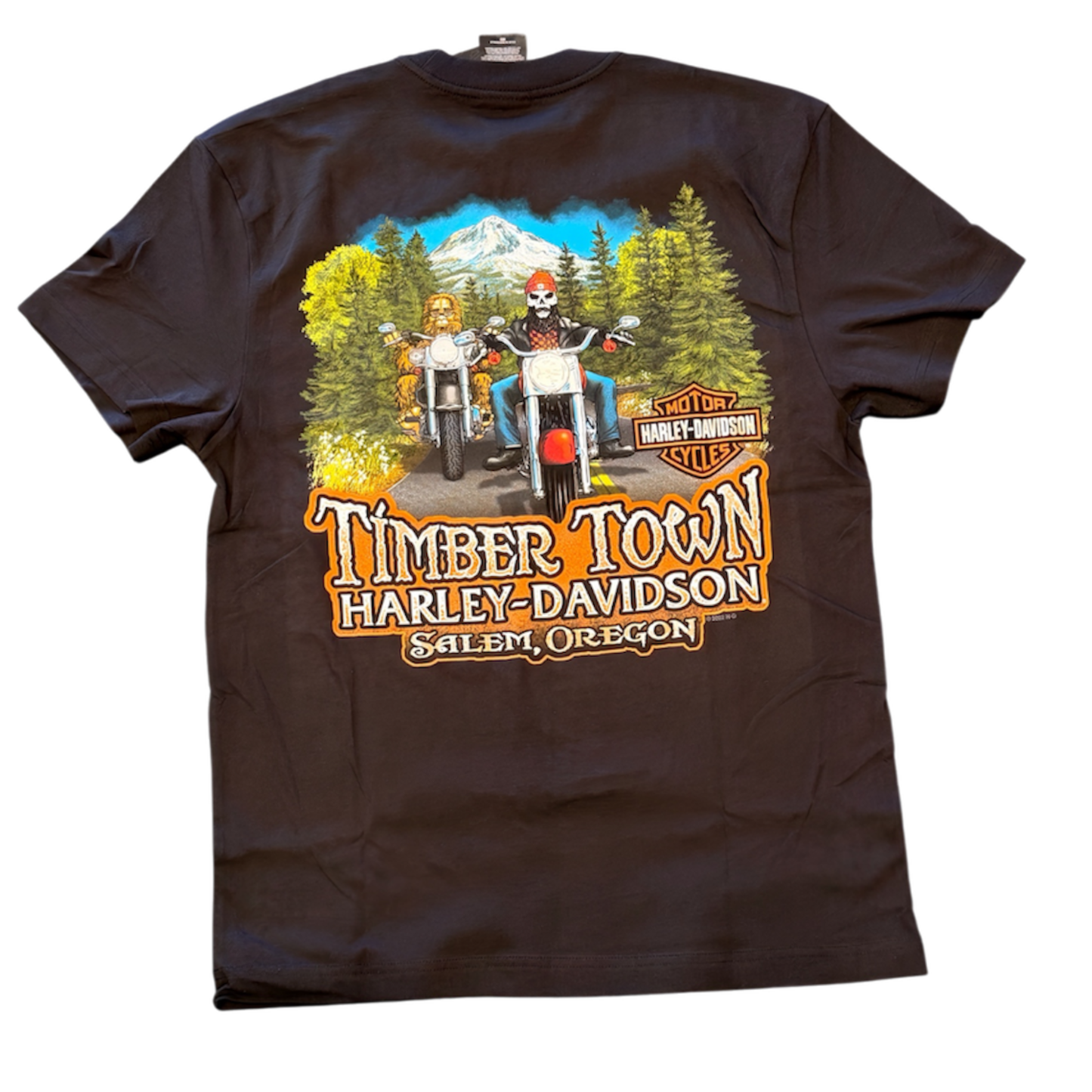 1903 Racers Timber Town Harley-Davidson Mens Black T-Shirt