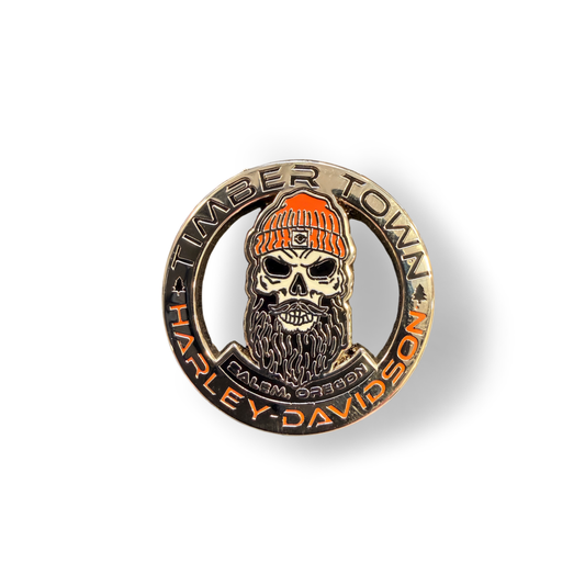 Timber Town Harley-Davidson Pin
