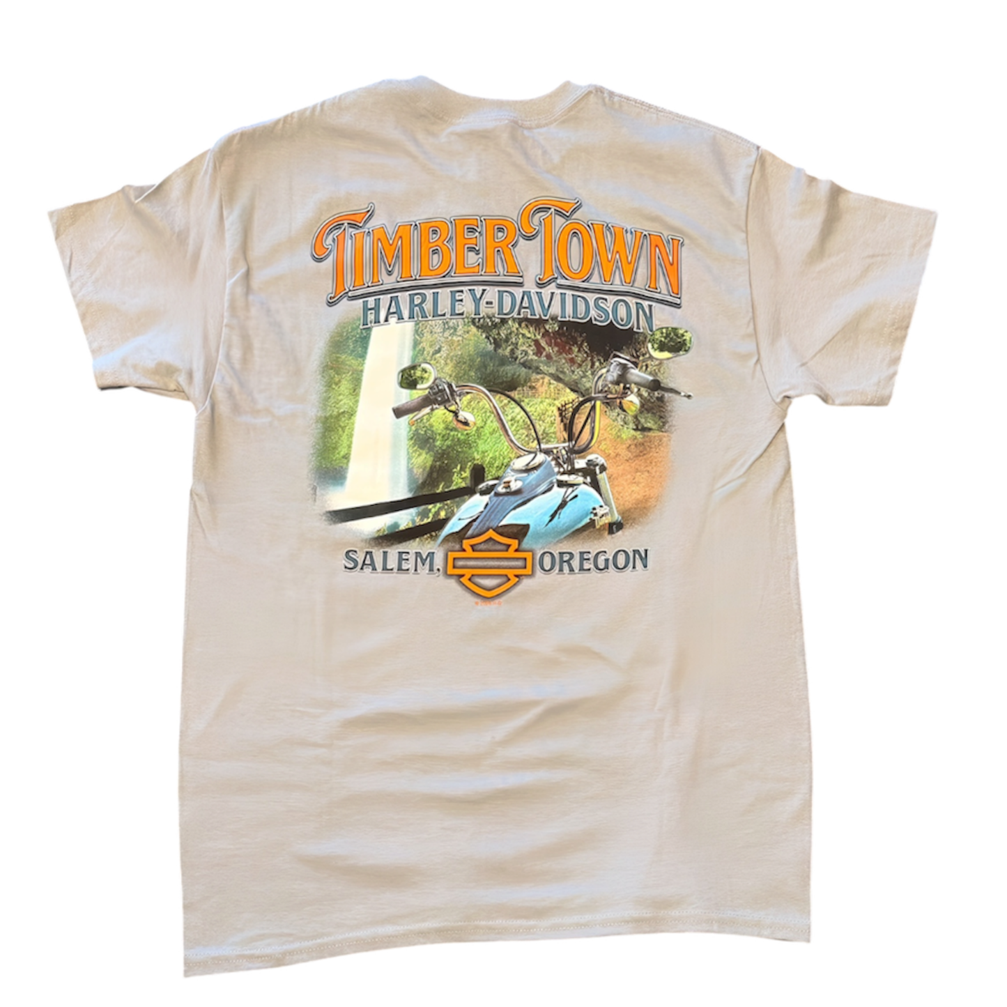 HD Rectify Timber Town Harley-Davidson Mens Red T-Shirt