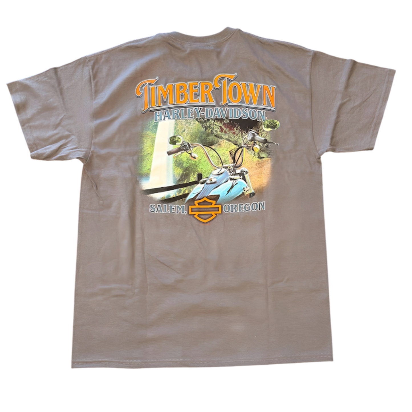 HD Driveline Timber Town Harley-Davidson Mens Dark Grey T-Shirt