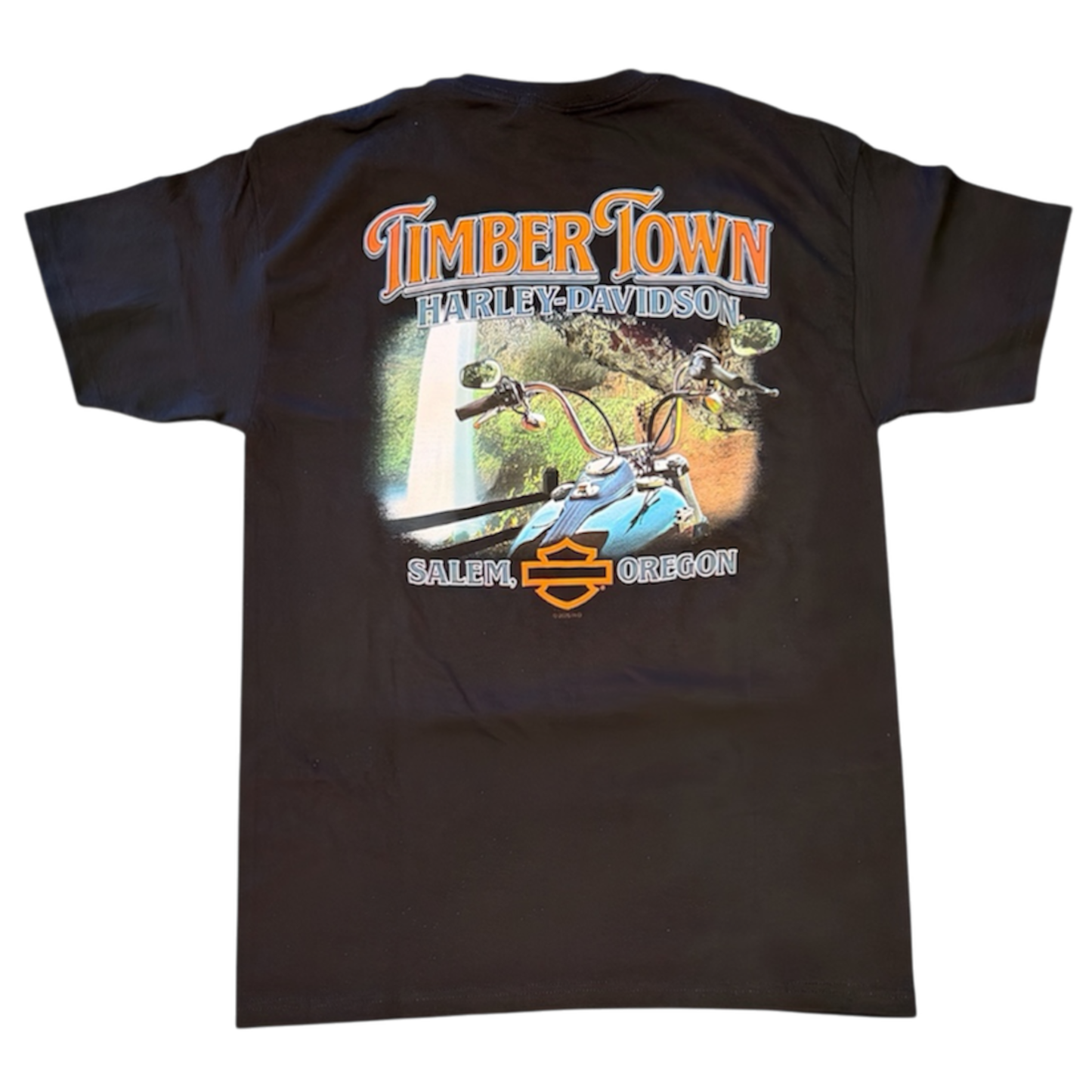 HD Heritage Timber Town Harley-Davidson Mens Black T-Shirt
