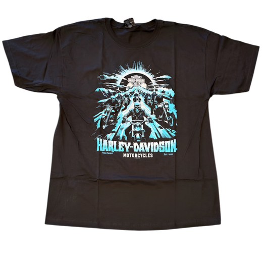 HD Troop Timber Town Harely-Davidson Mens Black T-Shirt