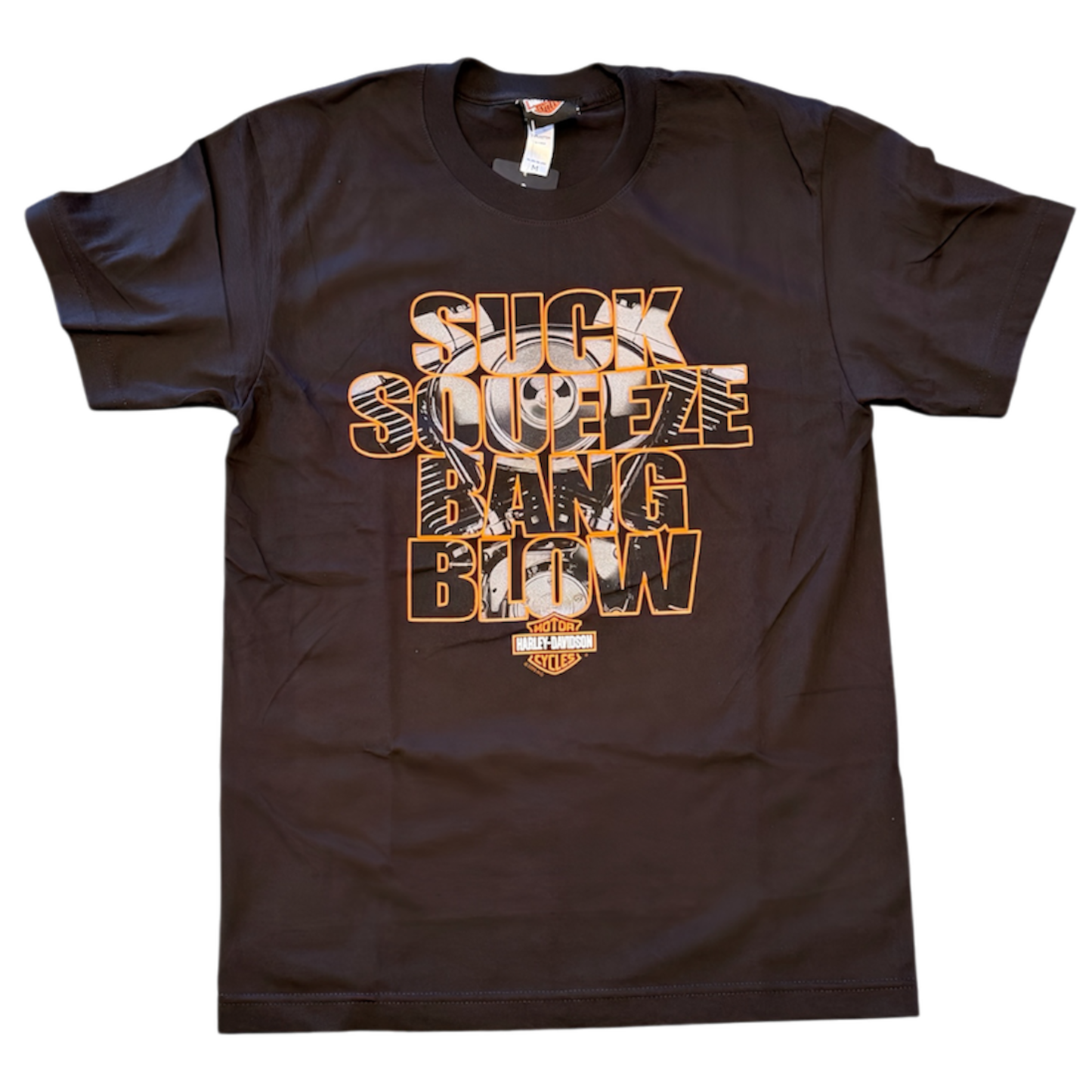 Combustion Cycle Timber Town Harley-Davidson Mens T-Shirt