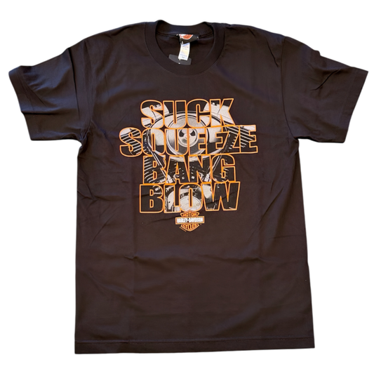Combustion Cycle Timber Town Harley-Davidson Mens T-Shirt