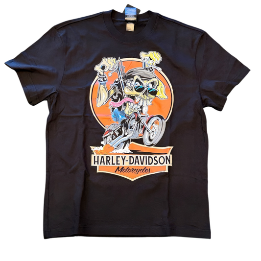Grease Ghoul Timber Town Harley-Davidson Mens Black T-Shirt