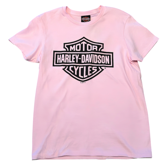 HD Pink Timber Town Harley-Davidson Womens Pink T-Shirt