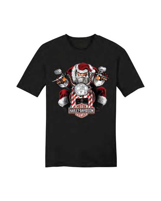 Men's short sleeve t-shirt Crusin' Santa