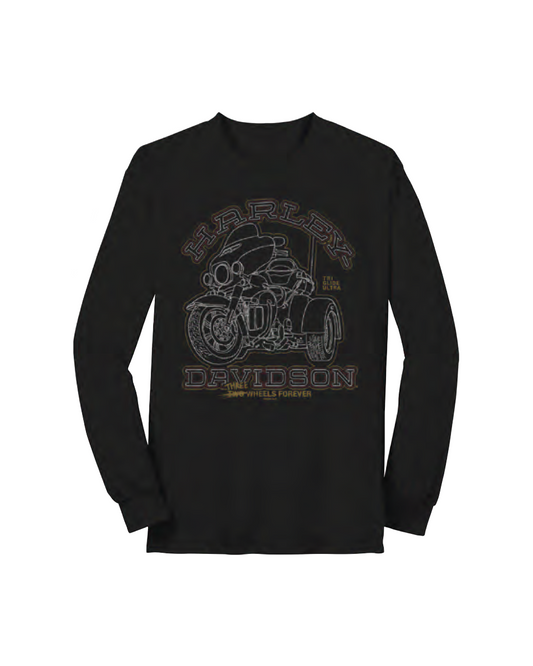 Men's Long sleeve T-shirt Three Wheelin