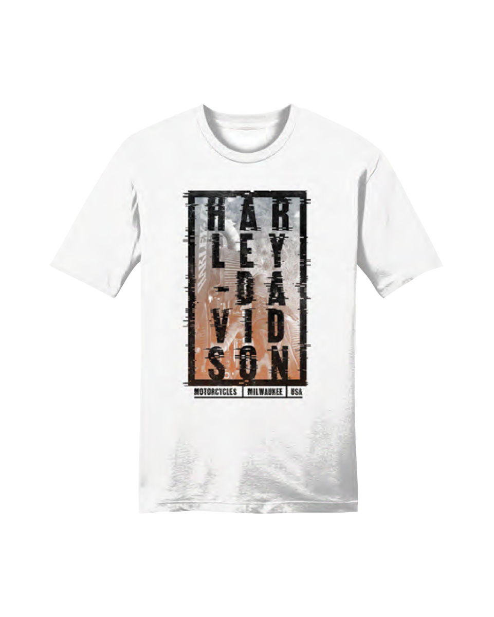 Men's Short sleeve T-shirt Glitched Harley