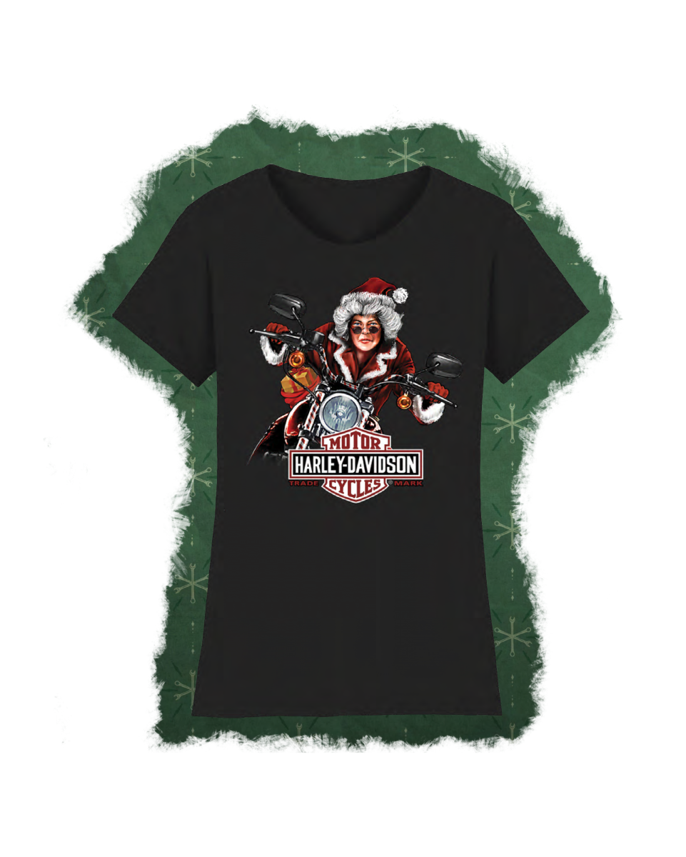 Women's short sleeve t-shirt Mrs Clause