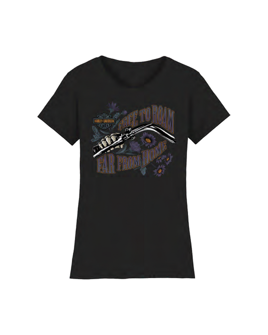 Women's Short sleeve t-shirt Riding Far